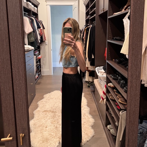 JENNI KAYNE BLACK DEMI PANTS - Picture 2 of 4